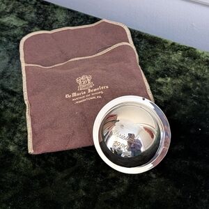1980 Neiman-Marcus Sterling Silver Christmas Ornament Ball